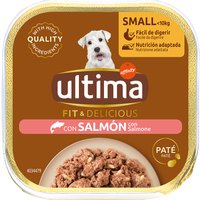 Ultima Fit & Delicious paté perros mini 22 x 150 g - Salmón
Ultima Fit & Delicious paté perros mini 22 x 150 g - Salmón