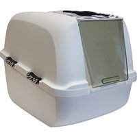 Arenero cubierto Catit Jumbo White Tiger - Blanco con dibujos de tigre
Arenero cubierto Catit Jumbo White Tiger - Blanco con dibujos de tigre