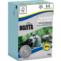 Bozita Feline Tetra Recart 6 x 190 g - Diet & Stomach - Sensitive 
Bozita Feline Tetra Recart 6 x 190 g - Diet & Stomach - Sensitive