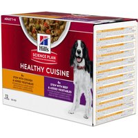 Hill's Science Plan Adult Healthy Cuisine con pollo y vacuno para perros - 12 x 90 g 
Hill's Science Plan Adult Healthy Cuisine con pollo y vacuno para perros - 12 x 90 g