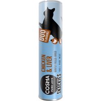 Cosma snackies DUO snacks liofilizados para gatos Pollo e hígado - 5 x 28 g
Cosma snackies DUO snacks liofilizados para gatos Pollo e hígado - 5 x 28 g