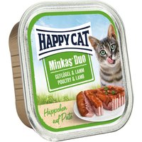 Happy Cat Minkas Duo en tarrinas 12 x 100 g - Ave y cordero
Happy Cat Minkas Duo en tarrinas 12 x 100 g - Ave y cordero