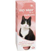 My Star is a Darling con hígado y corazón para gatos - Pack %: 30 x 85 g
My Star is a Darling con hígado y corazón para gatos - Pack %: 30 x 85 g