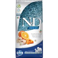 Farmina N&D Ocean Medium & Maxi sin cereales con bacalao, calabaza y naranja - 12 kg
Farmina N&D Ocean Medium & Maxi sin cereales con bacalao, calabaza y naranja - 12 kg