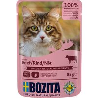 Bozita Bocaditos en salsa en bolsitas para gatos 12 x 85 g - Vacuno
Bozita Bocaditos en salsa en bolsitas para gatos 12 x 85 g - Vacuno