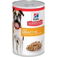 Hill's Adult 1-6 Light Science Plan con pollo latas para perros - Pack % - 12 x 370 g
Hill's Adult 1-6 Light Science Plan con pollo latas para perros - Pack % - 12 x 370 g