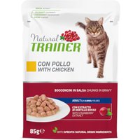 Natural Trainer Adult comida húmeda para gatos - 24 x 85 g pollo
Natural Trainer Adult comida húmeda para gatos - 24 x 85 g pollo
