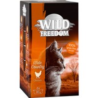Wild Freedom Adult 24 x 85 g en tarrinas para gatos ¡con descuento! - Wide Country - Pollo puro
Wild Freedom Adult 24 x 85 g en tarrinas para gatos ¡con descuento! - Wide Country - Pollo puro