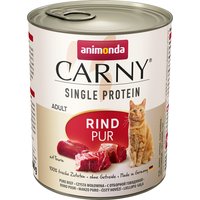 Animonda Carny Single Protein Adult 24 x 800 g para gatos - Vacuno puro
Animonda Carny Single Protein Adult 24 x 800 g para gatos - Vacuno puro