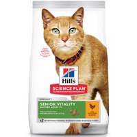 Hill's Mature Adult Senior Vitality con pollo y arroz pienso para gatos - 7 kg
Hill's Mature Adult Senior Vitality con pollo y arroz pienso para gatos - 7 kg