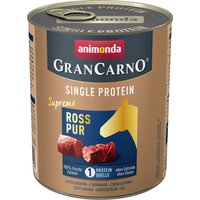 Animonda GranCarno Adult Single Protein Supreme 6 x 800 g - Caballo puro
Animonda GranCarno Adult Single Protein Supreme 6 x 800 g - Caballo puro