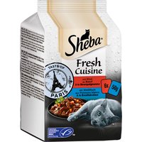 Sheba Fresh Cuisine Taste of Paris (CSM) - 6 x 50 g - Vacuno y pescado blanco
Sheba Fresh Cuisine Taste of Paris (CSM) - 6 x 50 g - Vacuno y pescado blanco