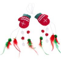 Colgador con guantes juguete para gatos - 1 unidad
Colgador con guantes juguete para gatos - 1 unidad