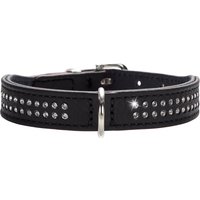 Collar de cuero HUNTER Diamond Petit negro para perros - Talla 32: 24-28 cm de cuello, 26 mm de ancho
Collar de cuero HUNTER Diamond Petit negro para perros - Talla 32: 24-28 cm de cuello, 26 mm de ancho