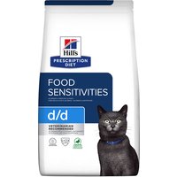 Hill's d/d Prescription Diet Food Sensitivities pienso para gatos - Pack % - 3 x 3 kg
Hill's d/d Prescription Diet Food Sensitivities pienso para gatos - Pack % - 3 x 3 kg