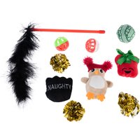 Set de juguetes navideños para gatos - Set con 10 juguetes
Set de juguetes navideños para gatos - Set con 10 juguetes