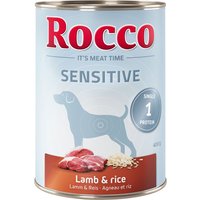 Rocco Sensitive pack ahorro 24 x 400 g - Cordero y arroz
Rocco Sensitive pack ahorro 24 x 400 g - Cordero y arroz