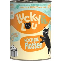 Lucky Lou Adult 24 x 400 g comida húmeda para gatos - Aves de corral y trucha
Lucky Lou Adult 24 x 400 g comida húmeda para gatos - Aves de corral y trucha