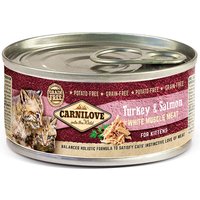 Carnilove Kitten 1 x 100 g comida para gatitos - Pavo y salmón
Carnilove Kitten 1 x 100 g comida para gatitos - Pavo y salmón