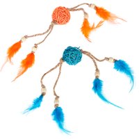 TIAKI Set de pelotas de sauce con plumas para gatos - Set de 2
TIAKI Set de pelotas de sauce con plumas para gatos - Set de 2