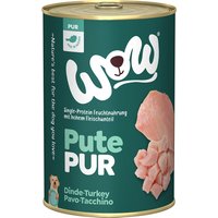 WOW Puro comida húmeda para perros 6 x 400 g - Pavo 
WOW Puro comida húmeda para perros 6 x 400 g - Pavo