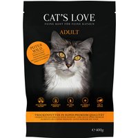 Cat's Love Adult con pavo y caza pienso para gatos - 2 x 400 g
Cat's Love Adult con pavo y caza pienso para gatos - 2 x 400 g
