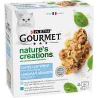 Gourmet Nature's Creations 8 x 85 g - Pescado de mar y atún
Gourmet Nature's Creations 8 x 85 g - Pescado de mar y atún