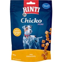 Rinti Chicko Mini láminas para perros - Bocaditos de queso y pollo (80 g)
Rinti Chicko Mini láminas para perros - Bocaditos de queso y pollo (80 g)