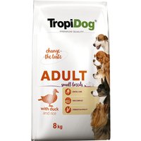 Tropidog Premium Adult Small pato y arroz - 2 x 8 kg 
Tropidog Premium Adult Small pato y arroz - 2 x 8 kg