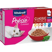 Vitakraft Poésie Classic en salsa - Pack Mixto - 12 x 85 g
Vitakraft Poésie Classic en salsa - Pack Mixto - 12 x 85 g