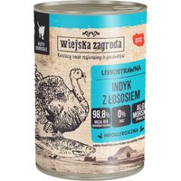Wiejska Zagroda Cat 12 x 400 g - Pavo con salmón
Wiejska Zagroda Cat 12 x 400 g - Pavo con salmón