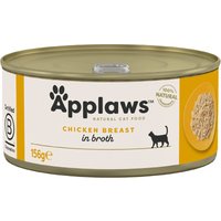 Applaws latas en caldo para gatos 6 x 156 g - Pechuga de pollo
Applaws latas en caldo para gatos 6 x 156 g - Pechuga de pollo