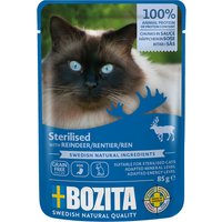 Bozita Sterilised bocaditos en salsa 12 x 85 g - Reno
Bozita Sterilised bocaditos en salsa 12 x 85 g - Reno