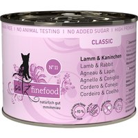 catz finefood en latas 12 x 200 g - Pack Ahorro - Cordero y conejo
catz finefood en latas 12 x 200 g - Pack Ahorro - Cordero y conejo