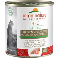 Almo Nature HFC 24 x 280 g - Pack Ahorro - Pollo y gambas al natural
Almo Nature HFC 24 x 280 g - Pack Ahorro - Pollo y gambas al natural