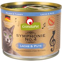 GranataPet Symphonie 6 x 200 g - Salmón y pavo
GranataPet Symphonie 6 x 200 g - Salmón y pavo