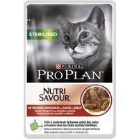 Pack Ahorro: Pro Plan en sobres 24 x 85 g - Sterilised con vacuno
Pack Ahorro: Pro Plan en sobres 24 x 85 g - Sterilised con vacuno