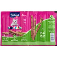 Vitakraft Cat Stick snacks para gatos - Pollo y catnip (12 x 6 g)
Vitakraft Cat Stick snacks para gatos - Pollo y catnip (12 x 6 g)