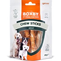Boxby palitos masticables con pollo - Pack % - 3 x 80 g
Boxby palitos masticables con pollo - Pack % - 3 x 80 g