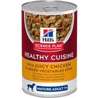 Hill's Mature 7+ Healthy Cuisine Science Plan estofado para perros - Pollo y verdura (24 x 354 g )
Hill's Mature 7+ Healthy Cuisine Science Plan estofado para perros - Pollo y verdura (24 x 354 g )