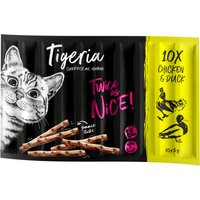Tigeria Sticks sin cereales snacks para gatos - 10 x 5 g - Pollo y pato
Tigeria Sticks sin cereales snacks para gatos - 10 x 5 g - Pollo y pato