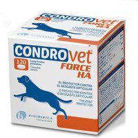 Condrovet Force HA condroprotector para perros - 120 comprimidos
Condrovet Force HA condroprotector para perros - 120 comprimidos