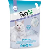 Sanicat Diamonds arena de sílice para gatos - 5 l
Sanicat Diamonds arena de sílice para gatos - 5 l