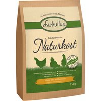 Lukullus Naturkost con pollo y arroz integral pienso prensado en frío - 15 kg
Lukullus Naturkost con pollo y arroz integral pienso prensado en frío - 15 kg