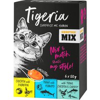 Tigeria Smoothie 6 x 50 g snacks para gatos - Pack mixto (3 variantes)
Tigeria Smoothie 6 x 50 g snacks para gatos - Pack mixto (3 variantes)