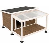 Caseta de madera Doug para perros - M: 103,7 x 112 x 70 cm (L x Prof x Al)
Caseta de madera Doug para perros - M: 103,7 x 112 x 70 cm (L x Prof x Al)
