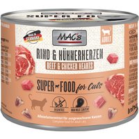 MAC's 6 x 200 g en latas para gatos - Vacuno y corazones de pollo
MAC's 6 x 200 g en latas para gatos - Vacuno y corazones de pollo