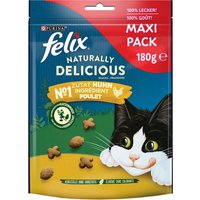 Felix Naturally Delicious snacks para gatos - Pollo con menta para gatos (3 x 180 g)
Felix Naturally Delicious snacks para gatos - Pollo con menta para gatos (3 x 180 g)