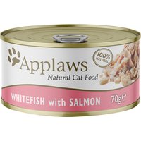 Applaws latas en caldo para gatos 6 x 70 g - Pescado blanco y salmón
Applaws latas en caldo para gatos 6 x 70 g - Pescado blanco y salmón
