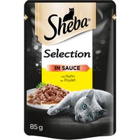 Sheba 12 x 85 g en sobres Multireceta - Selección de pollo en salsa
Sheba 12 x 85 g en sobres Multireceta - Selección de pollo en salsa